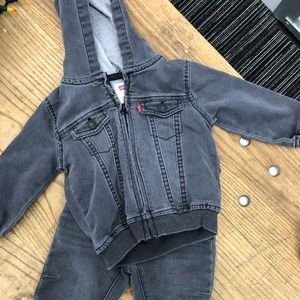 Baby Boy Levi Jeans and Jean Jacket